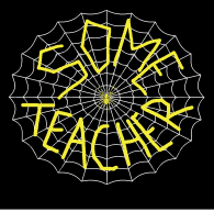 Some-Teacher-Spider-yellow-BlackBackground