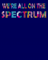 "Truth Well Told" brand Funny Wireless Engineer RF Signal We're all on the Spectrum shirt